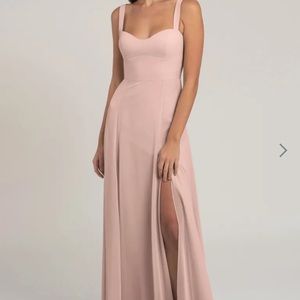 Jenny Yoo Collection Harris Dress in Apricot